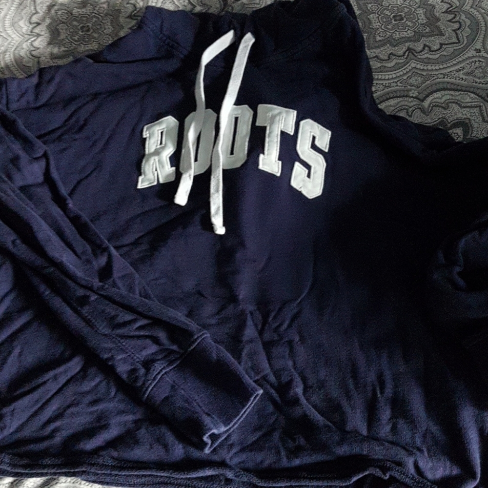 Roots cropped sweatshirt